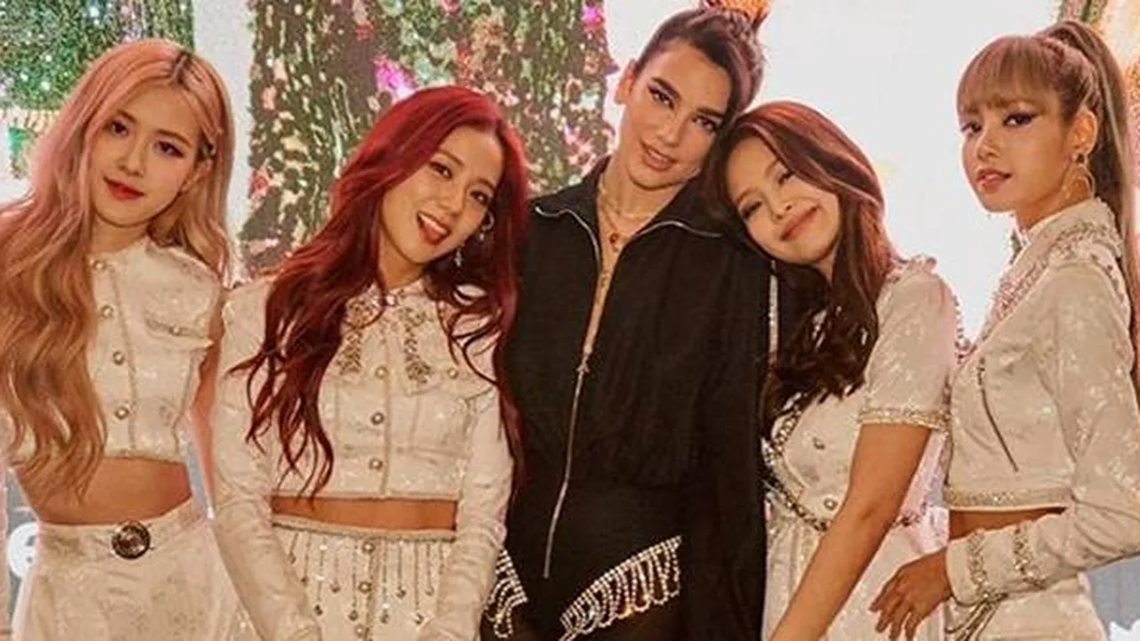 Behind The Scene BLACKPINK Duet Bareng Dua Lipa Untuk Konser di Newark