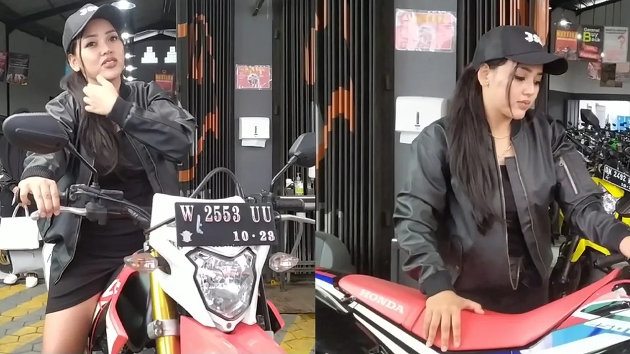 Beli Motor Trail, Clara Gopa Ingin Jajal ke Gunung Bromo