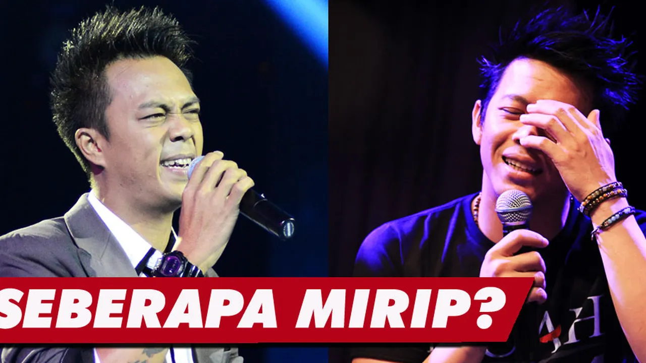 Benarkah Gio Idol dan Ariel NOAH Mirip? Ayo Buktikan!
