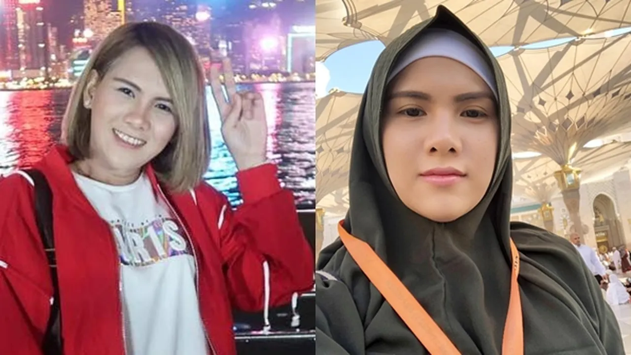 Berangkat Umrah, Evelyn Nada Anjani Menangis - Perlihatkan Wajah Cantik Berhijab Berangkat Umrah, Evelyn Nada Anjani Menangis - Perlihatkan Wajah Cantik Berhijab