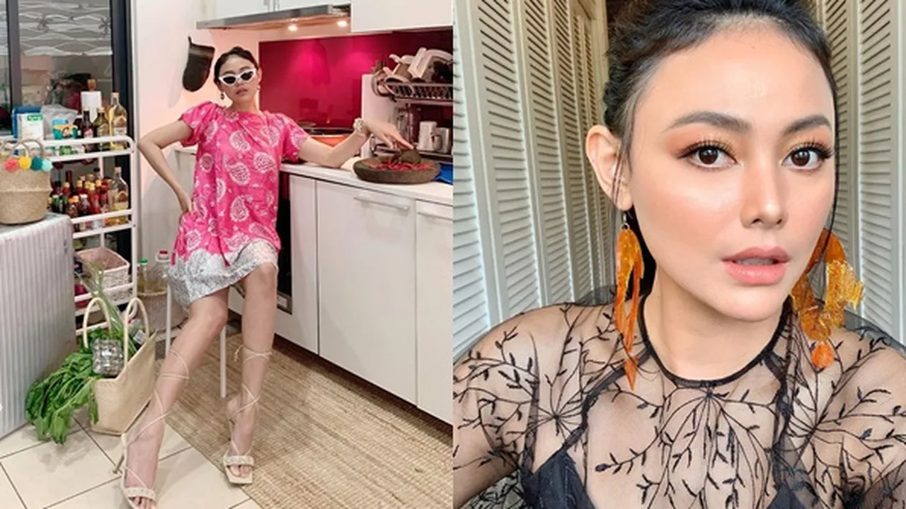 Berbagai Aksi Whulandary Kenakan Daster, Kocak di Dapur Tapi Tetap All Out