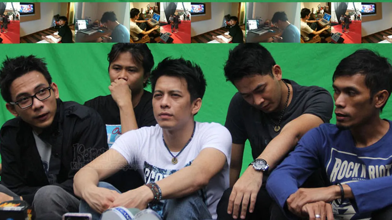 Beredar Foto Personel NOAH Sebelum Konser di Palembang