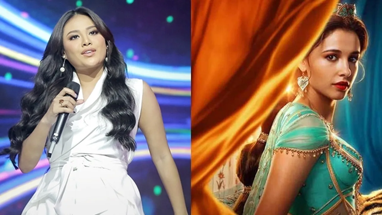 Bergaya ala Princess Jasmine 'ALADDIN', Aurel Hermansyah Tuai Pujian