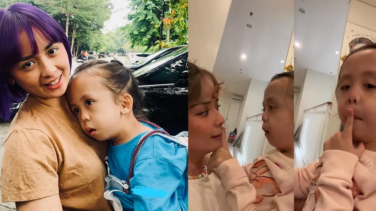 Berkebutuhan Khusus, Ini 7 Momen Ziona Akhirnya Bisa Panggil Joanna Alexandra Mama - Bikin Haru