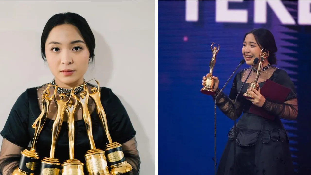 Bernadya Banjir Haru, Tangis Pecah di Panggung AMI Awards