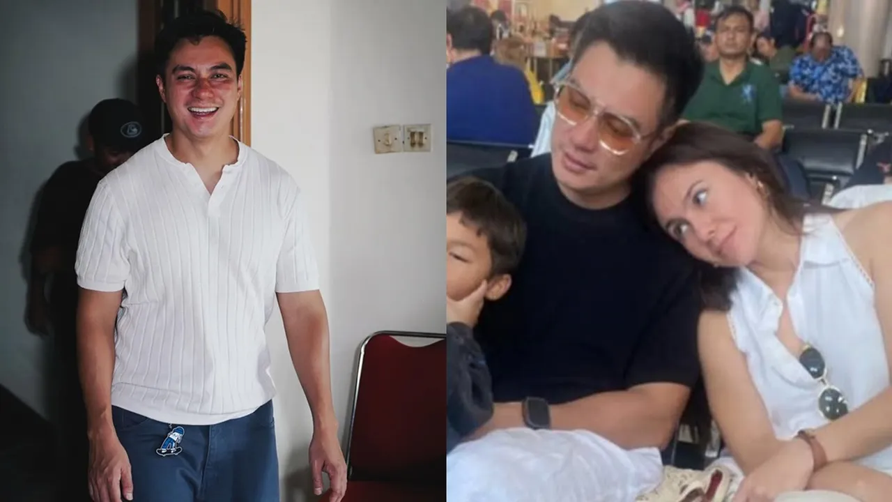 Bersahabat Sejak Lama, Wulan Guritno Santai Bersandar di Bahu Baim Wong