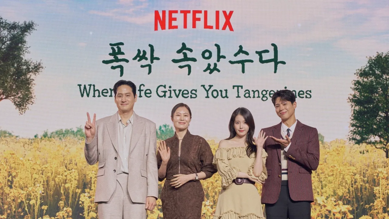 Bertabur Bintang, Drama 'WHEN LIFE GIVES YOU TANGERINES' Hadirkan Chemistry Tak Tertandingi Bertabur Bintang, Drama 'WHEN LIFE GIVES YOU TANGERINES' Hadirkan Chemistry Tak Tertandingi