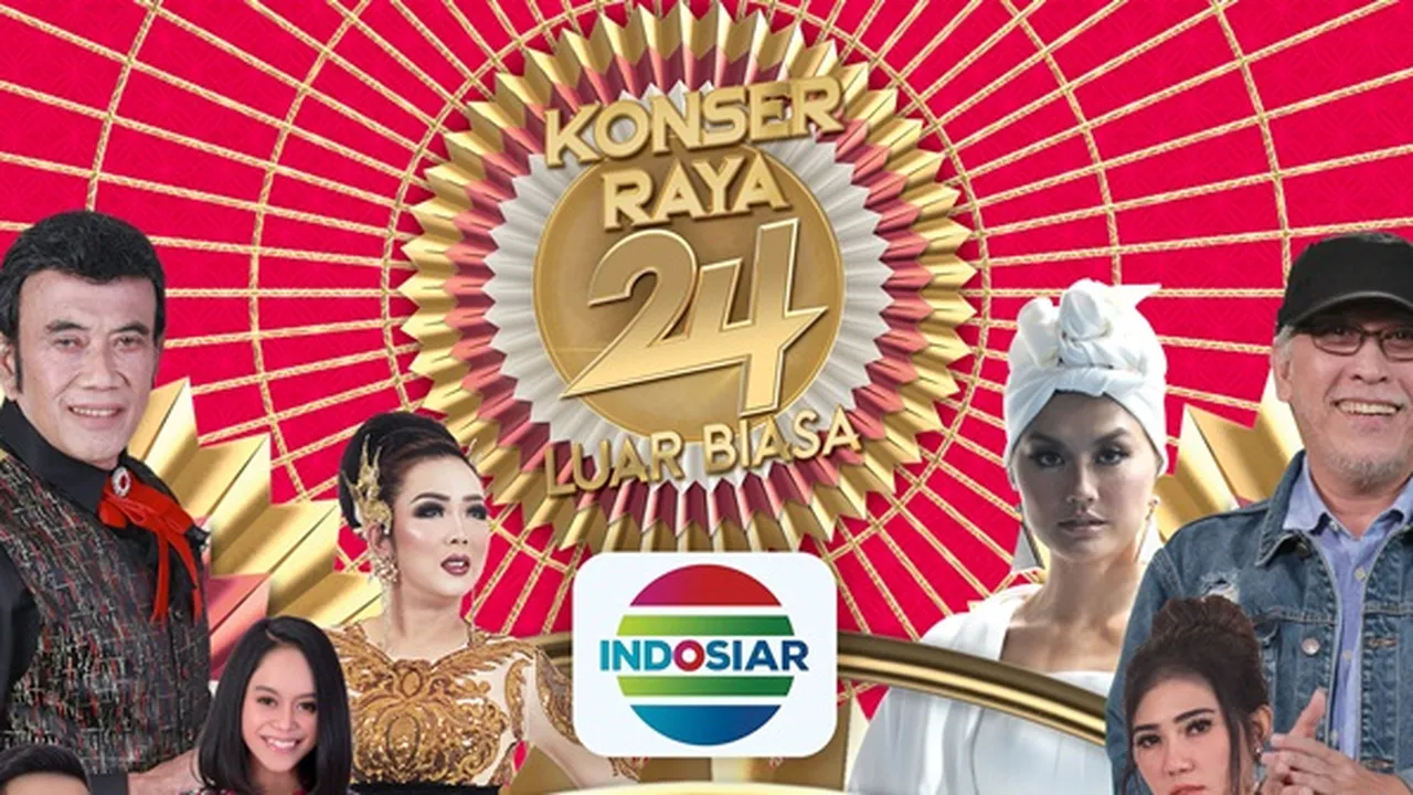 Bertabur Bintang - Hujan Emas 24 Karat di Konser Raya 24 Tahun Indosiar Luar Biasa