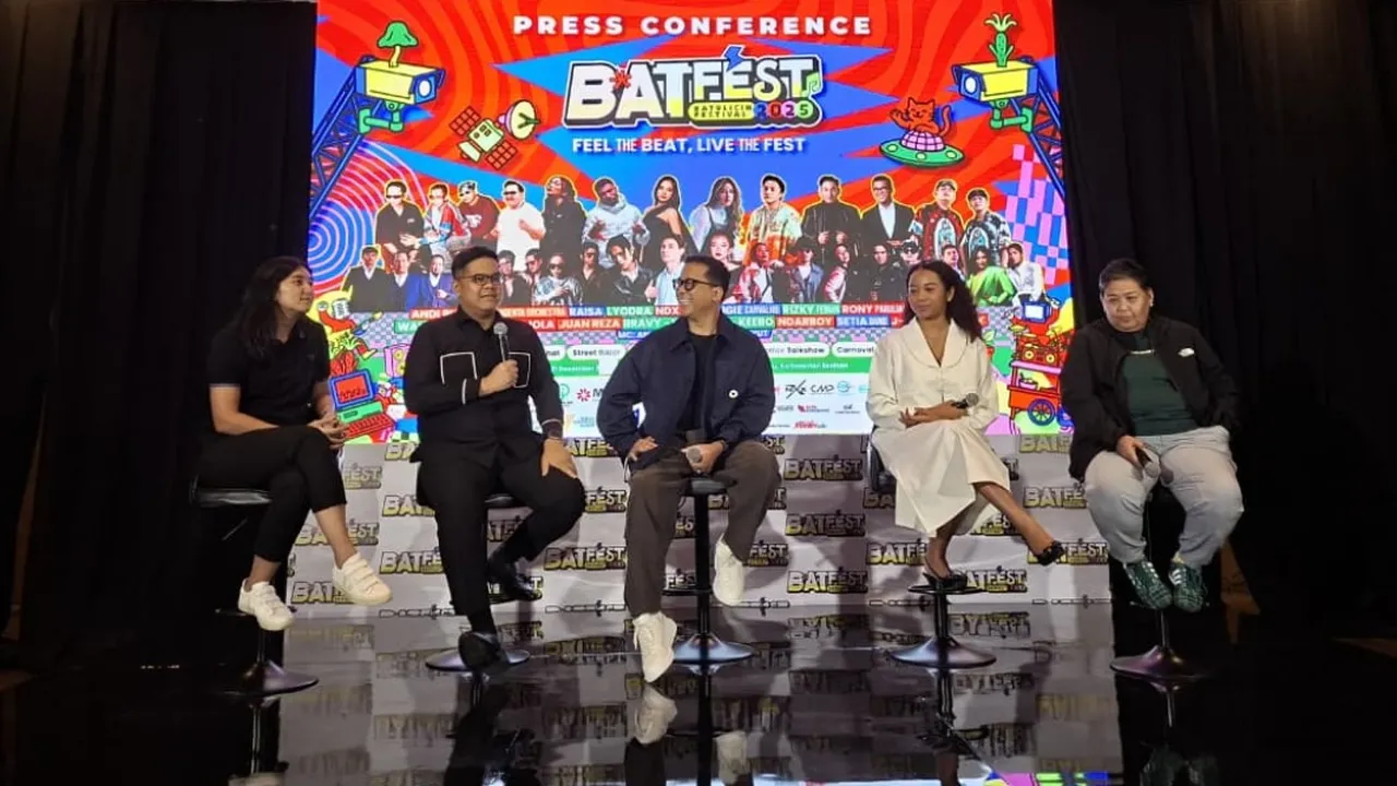 Bertabur Bintang! Raisa, Rizky Febian, hingga King Nassar Siap Panaskan Panggung Batfest 2025 Bertabur Bintang! Raisa, Rizky Febian, hingga King Nassar Siap Panaskan Panggung Batfest 2025