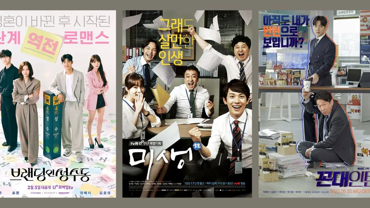 Bikin Semangat Kerja, Ini 7 Drama Korea Tentang Anak Magang: Terbaru Ada 'BRANDING IN SEONGSU'