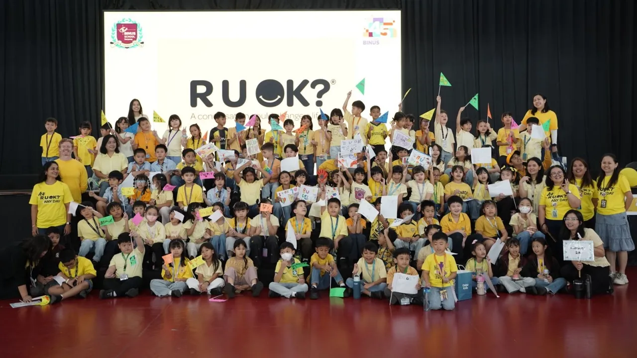 BINUS SCHOOL Serpong Ajak Siswa Saling Peduli Lewat R U OK? Day
