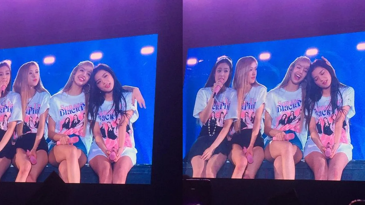 BLACKPINK Tampil Enerjik di Konser, Wajah Jisoo Tak Sengaja Ketendang Jennie BLACKPINK Tampil Enerjik di Konser, Wajah Jisoo Tak Sengaja Ketendang Jennie