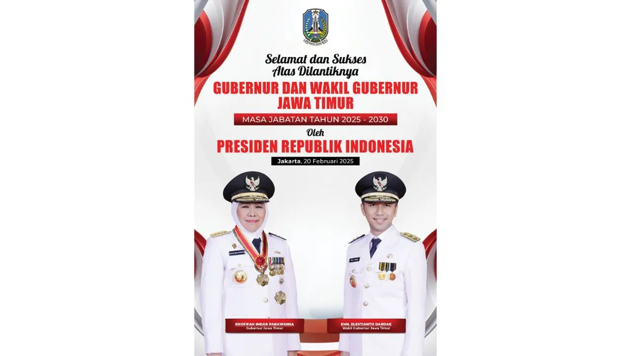 BPBD Jatim Ucapkan Selamat atas Pelantikan Khofifah-Emil, Optimistis Menuju Jawa Timur Lebih Maju