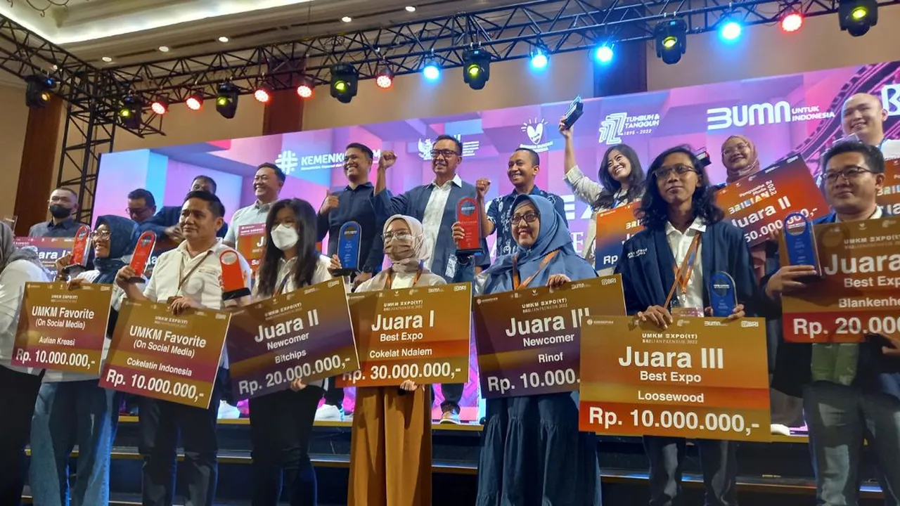 BRI Berikan Penghargaan UMKM Award Pada Para Pengusaha, Harap Teruskan Semangat Jadi Local Heroes