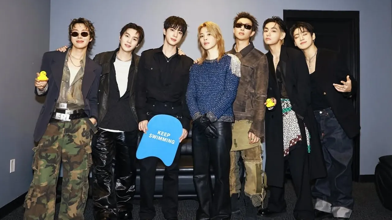 BTS Menang Song of the Summer di AMA ke-52 Lewat Lagu 'Swim'