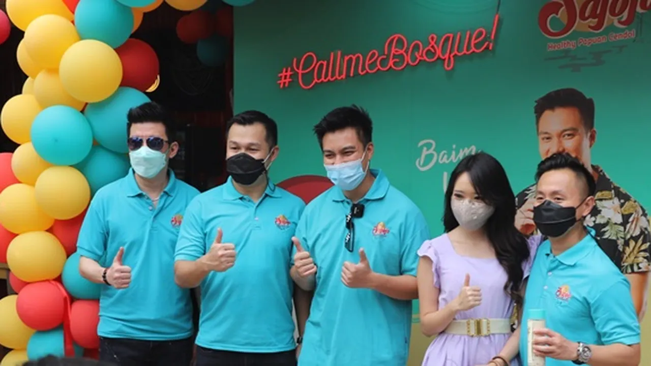 Buka Bisnis di Tengah Pandemi, Baim Wong Bantu Buka Lapangan Kerja