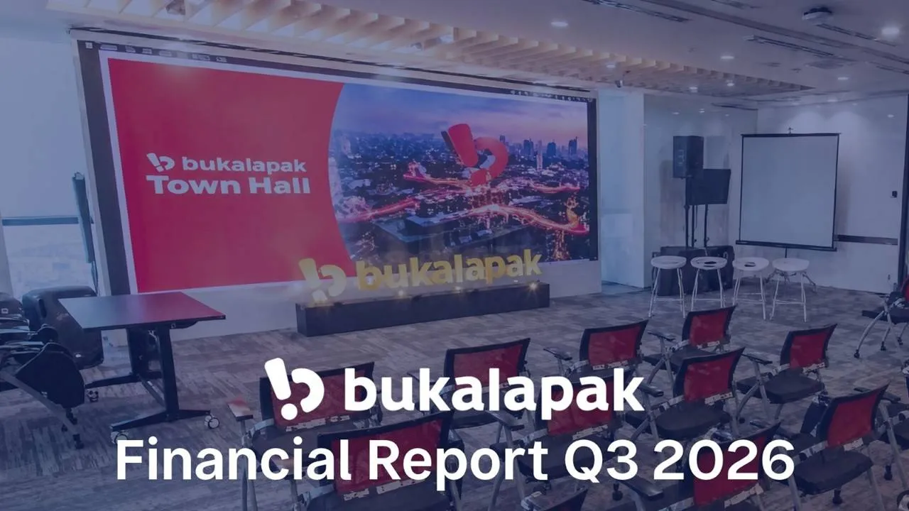 BUKA Membukukan Adjusted EBITDA Positif pada Kuartal III 2026, Perkuat Fondasi Profitabilitas Berkelanjutan BUKA Membukukan Adjusted EBITDA Positif pada Kuartal III 2026, Perkuat Fondasi Profitabilitas Berkelanjutan