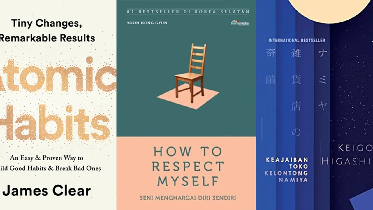 6 Buku Rekomendasi Terbaru Best Seller di Tahun 2022, Wajib Masuk Daftar Bacaan