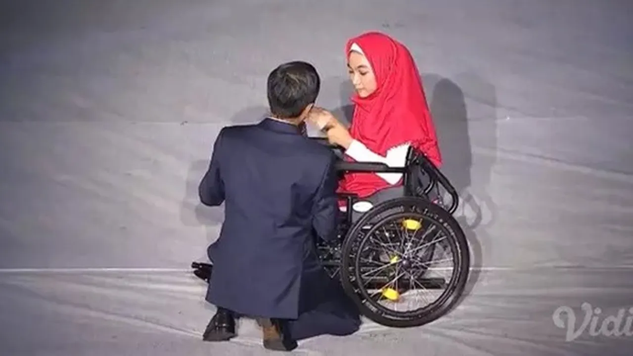Bulan Karunia Deg-Degan Bisa Memanah Bareng Jokowi di Opening Asian Para Games 2018