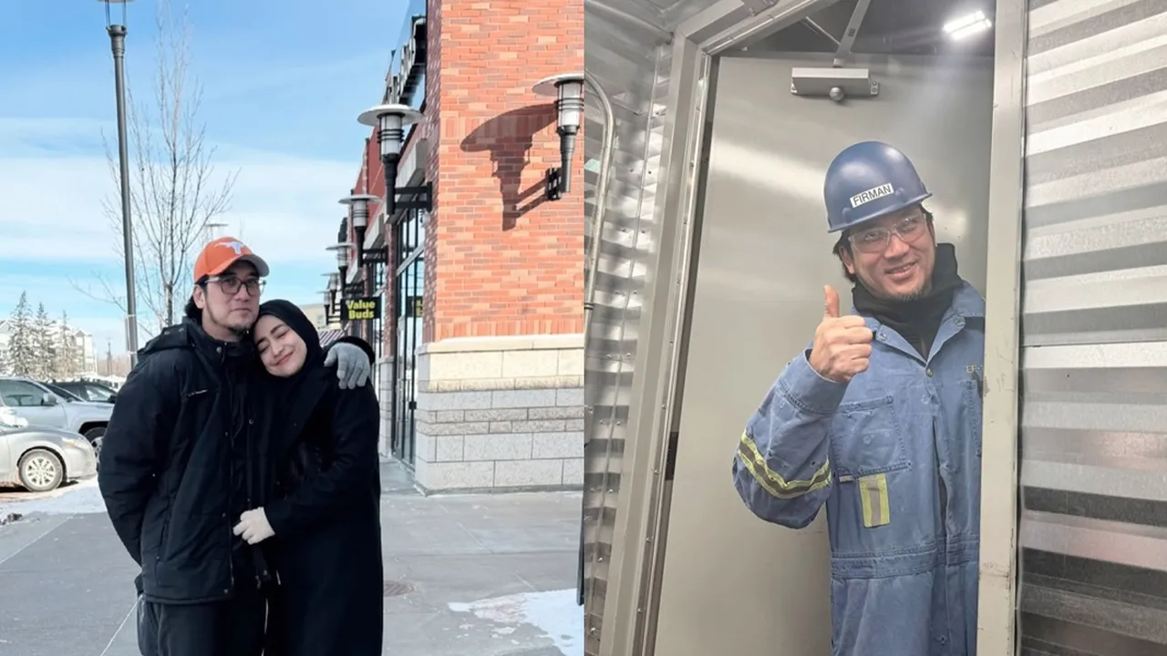 Bye-bye Yellow Hat, Potret Tengku Firmansyah Pakai Helm Biru di Tempat Kerja