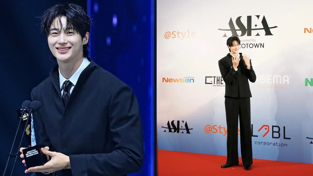 Byeon Woo Seok Kembali Raih Penghargaan Best Actor, Grup Gaib ECLIPS Ikutan Menang