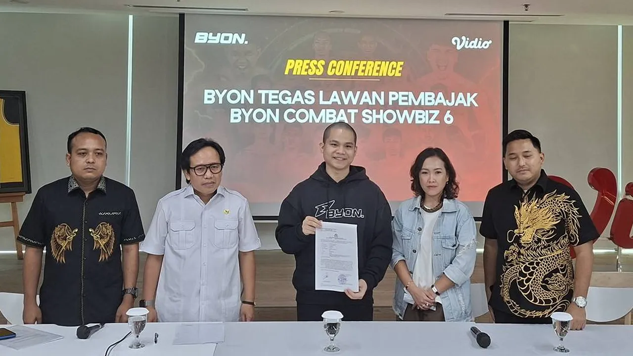 BYON Combat Tak Beri Ampun Pembajak, Cellos: Dampaknya ke Atlet!