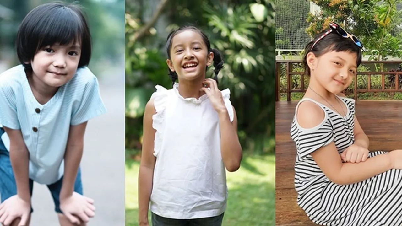 Calon Bintang, 7 Anak Selebriti Ini Warisi Bakat Orangtuanya di Dunia Hiburan