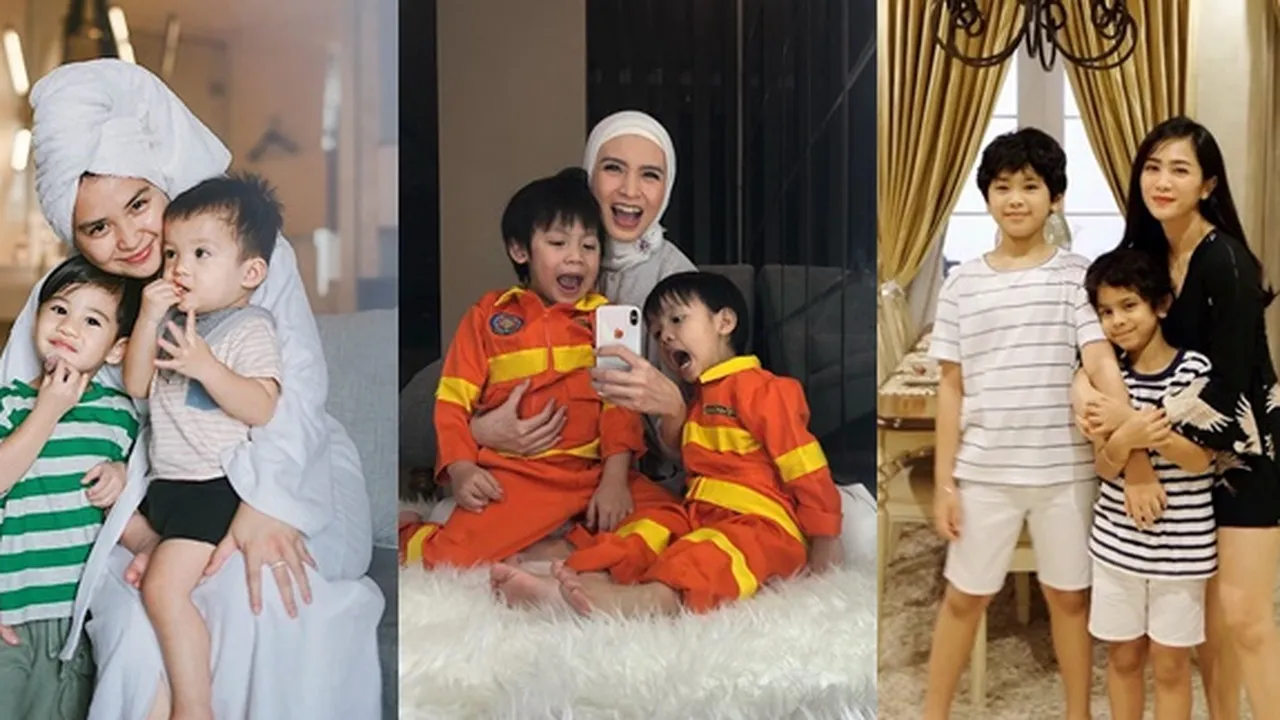 Anaknya Cowok Semua, 8 Seleb Wanita Ini Jadi yang Paling Cantik di Rumah