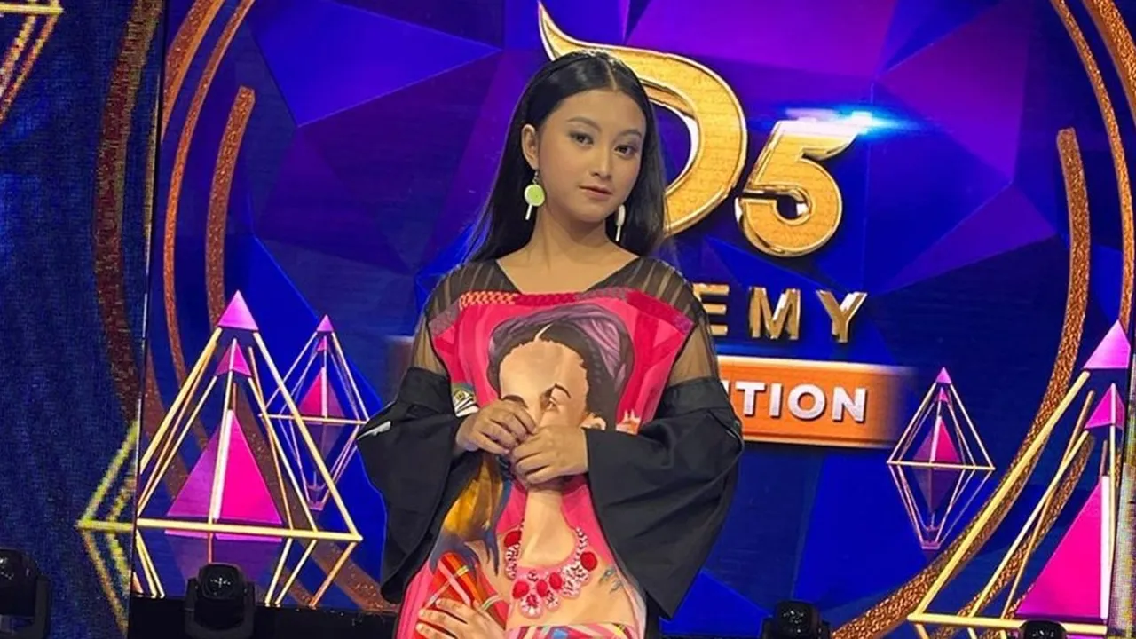 Cantika Davinca 'Murid' Denny Caknan Tersenggol di Konser Fifty Fifty Grup 9 D'Academy 5