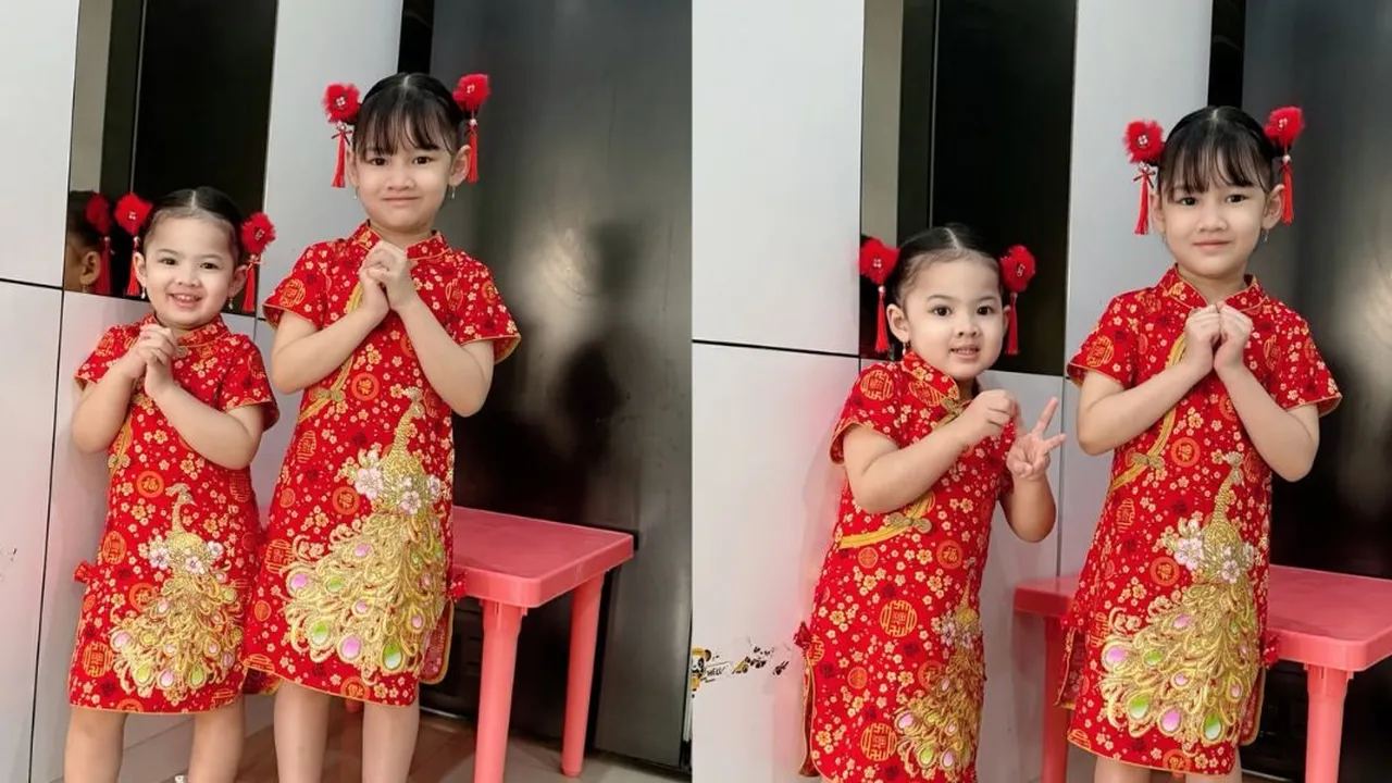 Cantiknya Anak Nella Kharisma Pakai Cheongsam, Bajir Pujian Dari Warganet