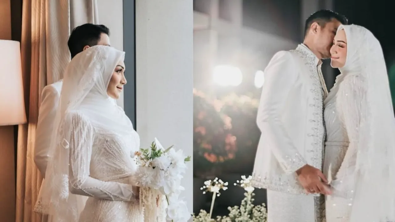 Cantiknya Pengantin Baru Bikin Pangling, Intip Momen Pernikahan Melody Prima dengan Ilham Akbar