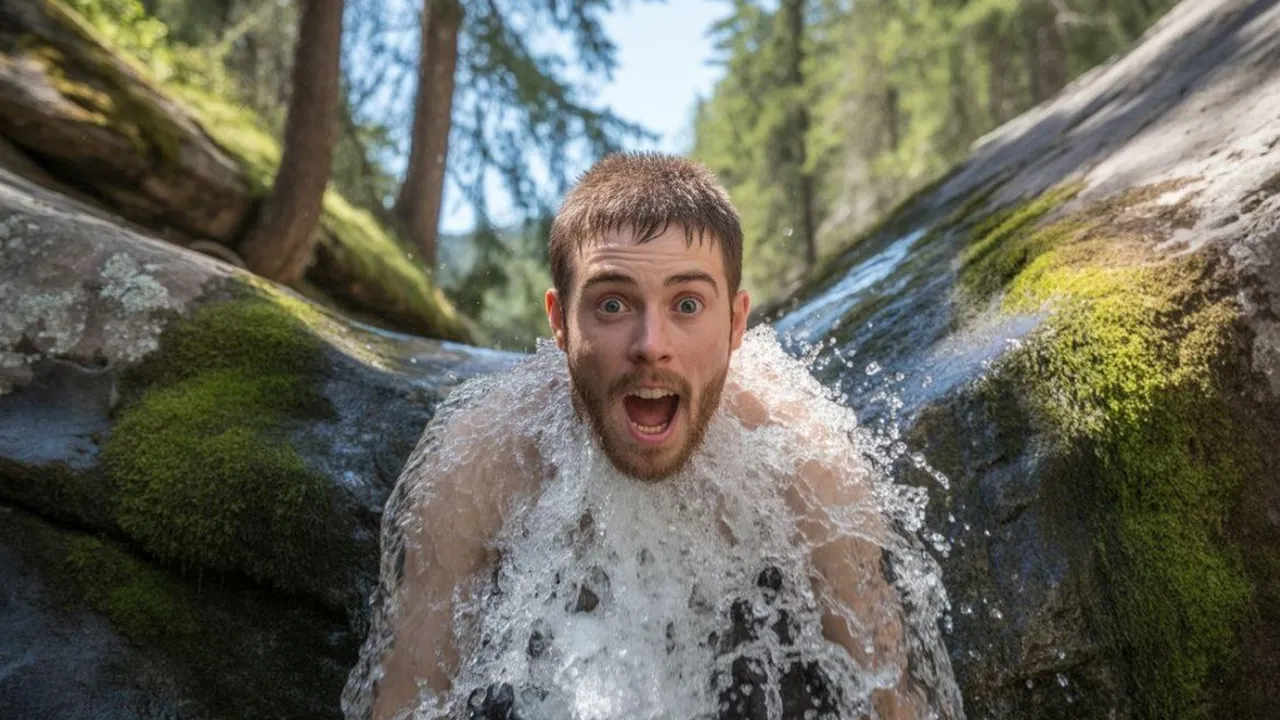 Caption Air Terjun Lucu yang Bikin Ngakak untuk Media Sosial