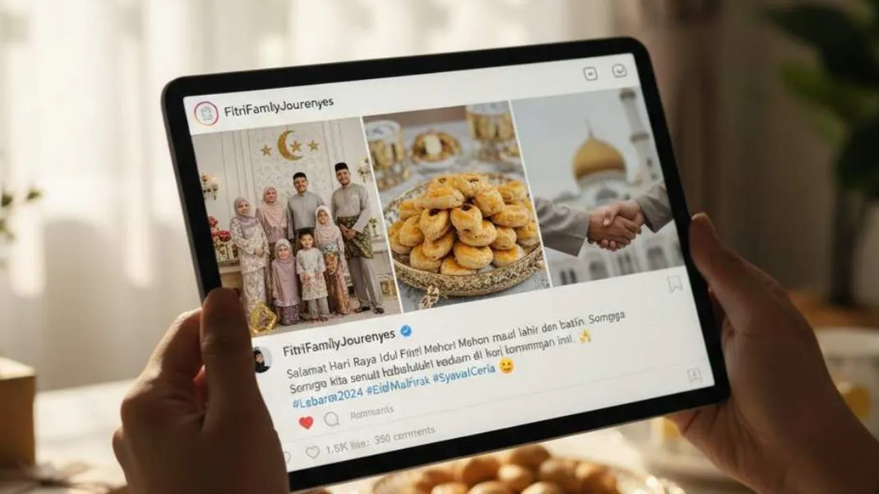 Caption Lebaran 2025: Kumpulan Kata-Kata Bermakna untuk Menyambut Idul Fitri