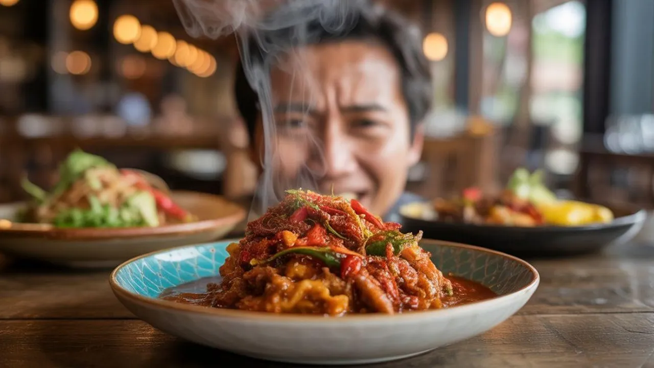 Caption Makanan Pedas Lucu untuk Media Sosial yang Bikin Ngakak