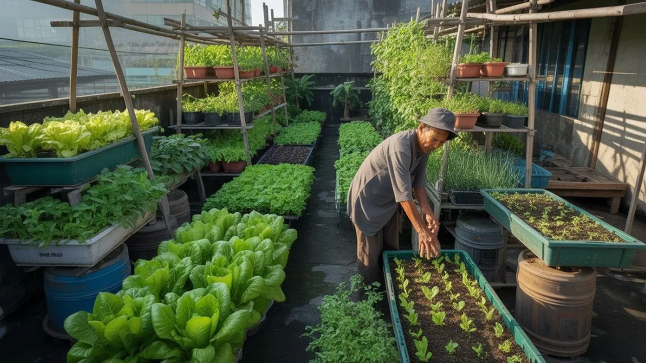 Cara Bertani di Lahan Sempit yang Praktis agar Panen Melimpah