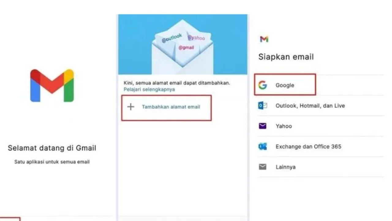 Cara Buat Email Baru Lewat Handphone, Cuma Butuh 5 Menit