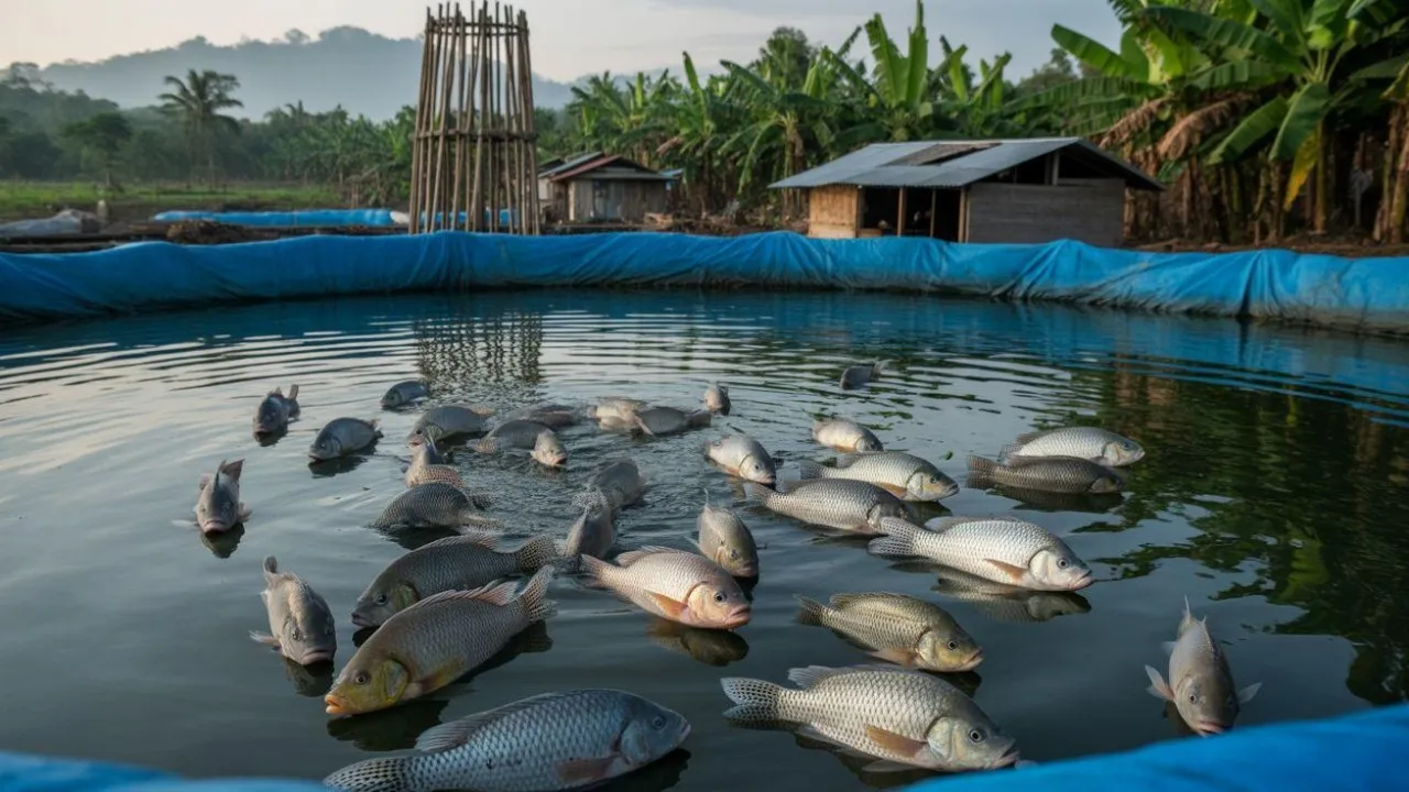 Cara Budidaya Ikan Nila di Kolam Terpal untuk Pemula, Modal Kecil Hasil Melimpah