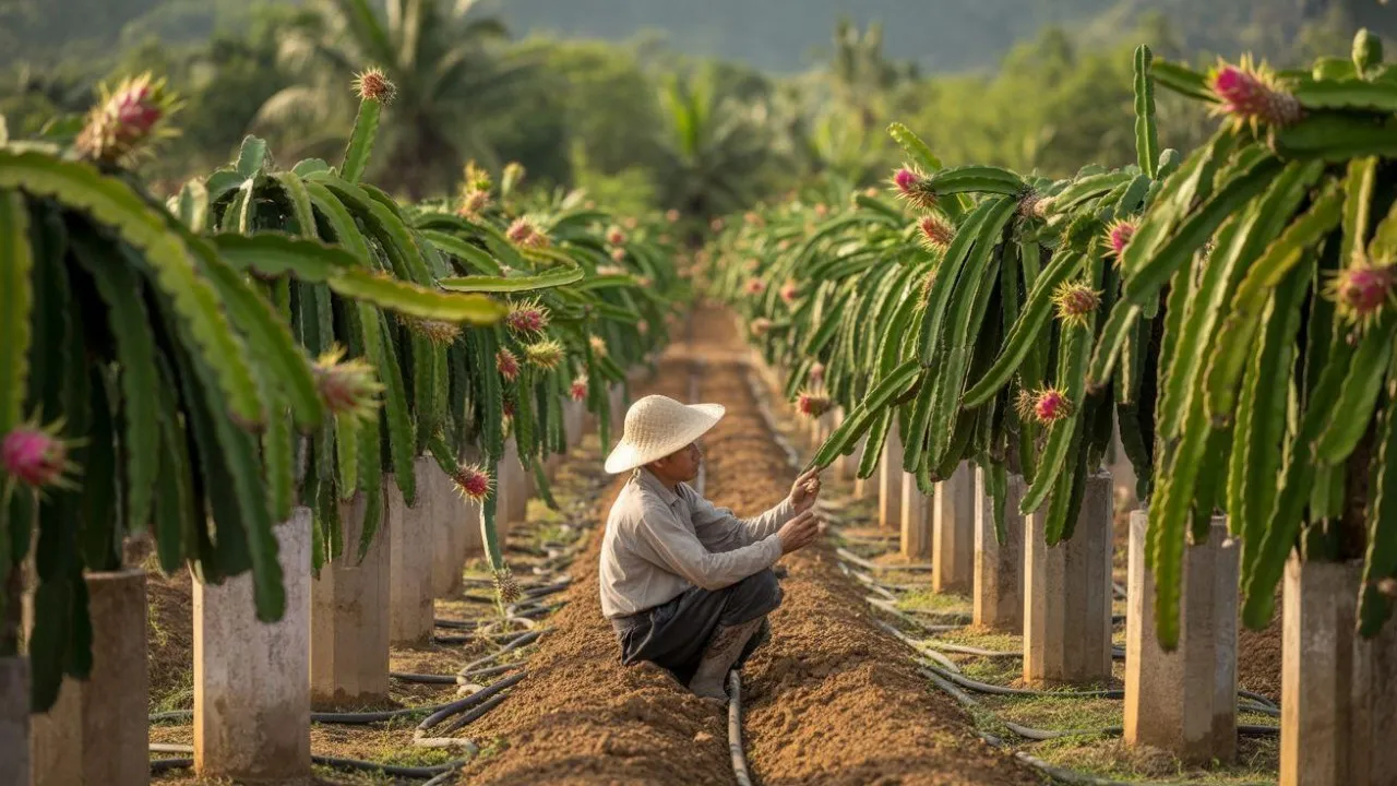 Cara Budidaya Buah Naga dari Persiapan Lahan hingga Panen Melimpah