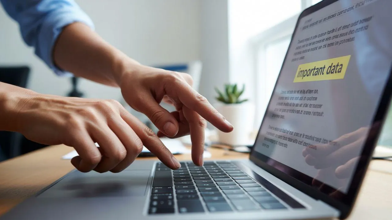 cara copy paste di laptop