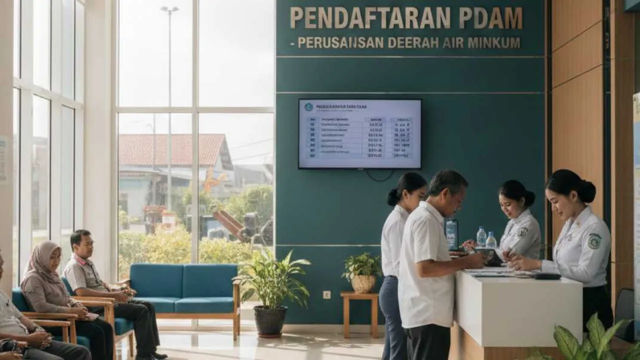 Cara Daftar PDAM: Panduan Lengkap Pendaftaran Sambungan Air Bersih