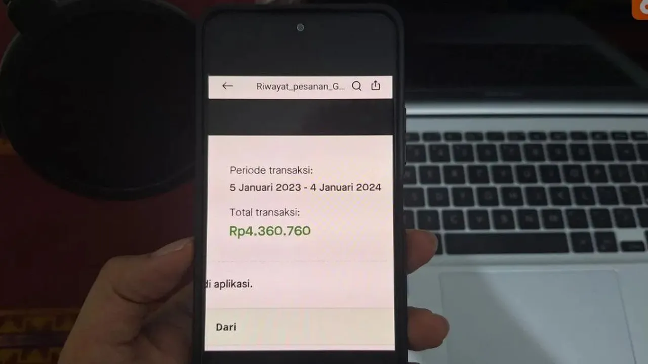 Cara Efektif Cek Pengeluaran di Grab dan Go-Jek Selama Setahun untuk Mengelola Keuangan