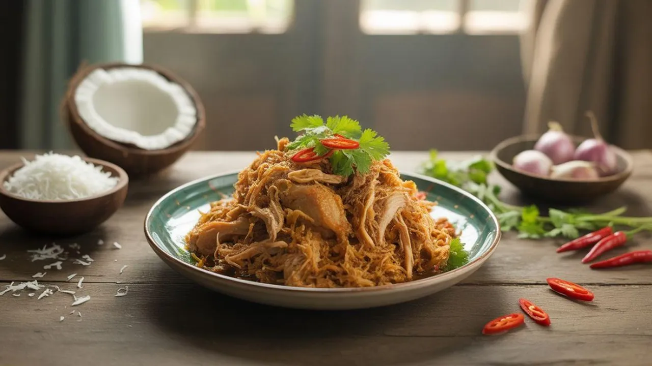Cara Memasak Ayam Serundeng yang Lezat dan Praktis