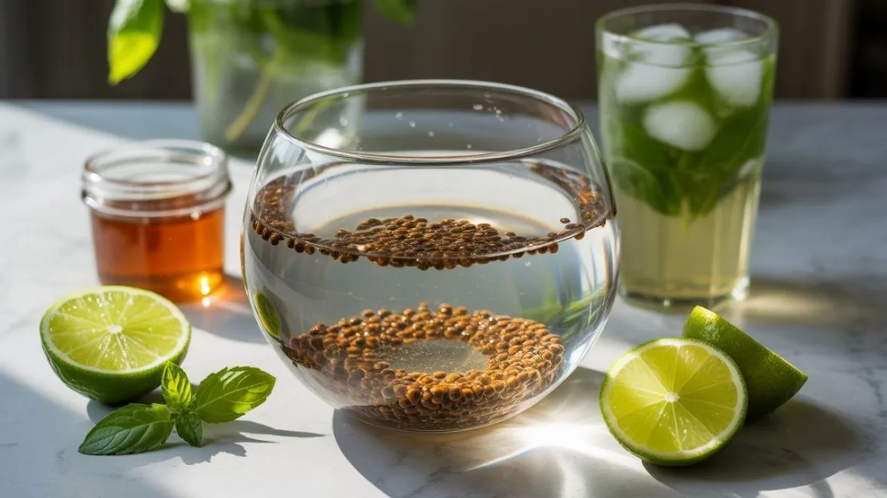 Cara Memasak Biji Selasih untuk Minuman dan Hidangan Segar