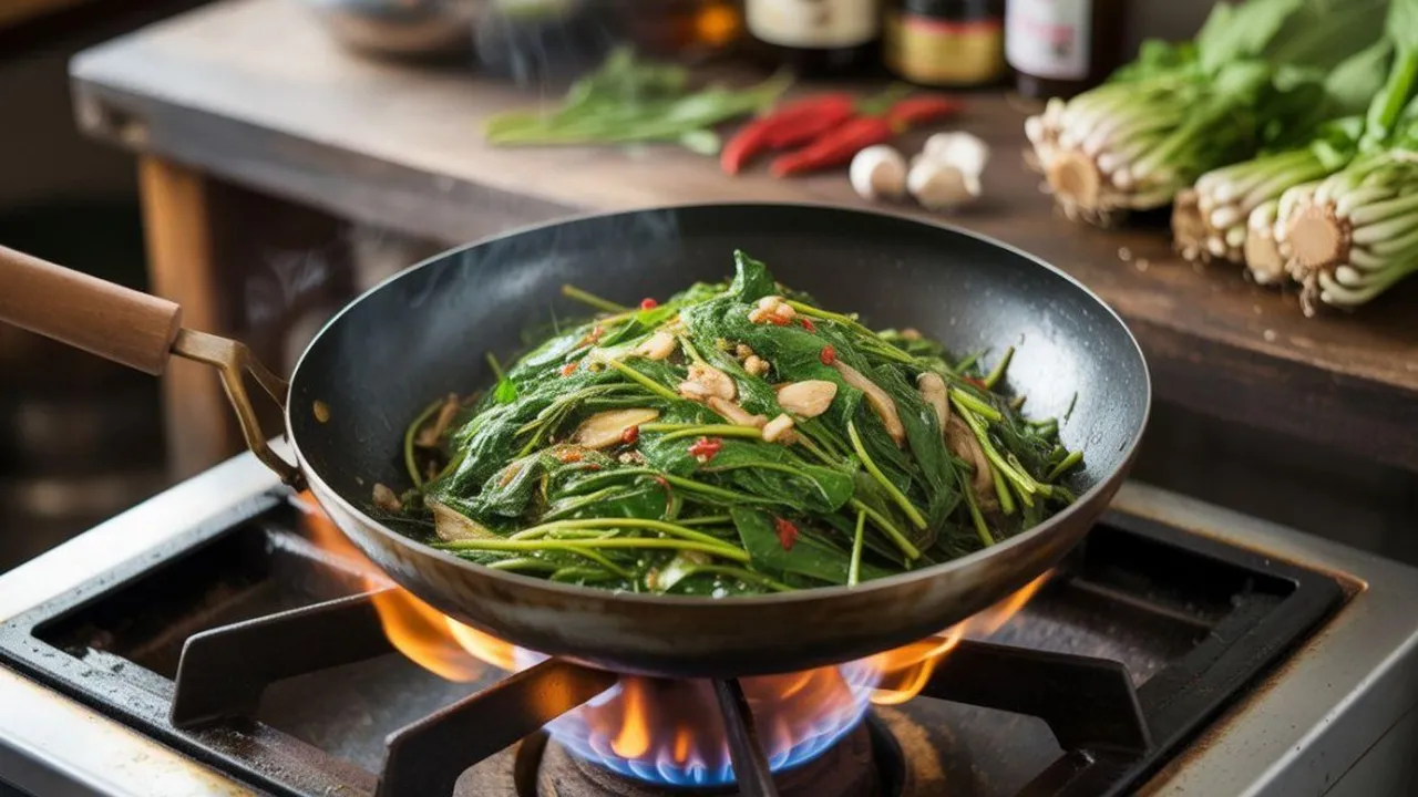 Cara Memasak Cah Kangkung yang Enak dan Praktis