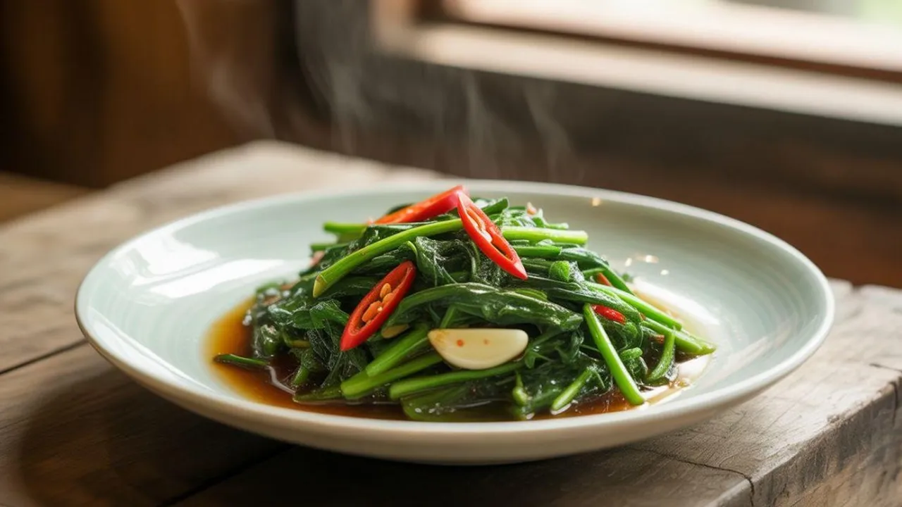 Cara Memasak Oseng Kangkung yang Praktis dan Lezat