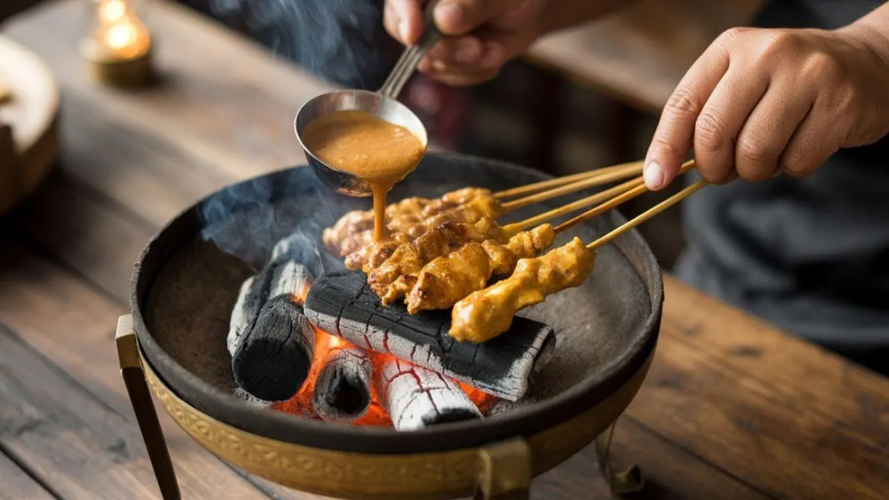 cara memasak sate
