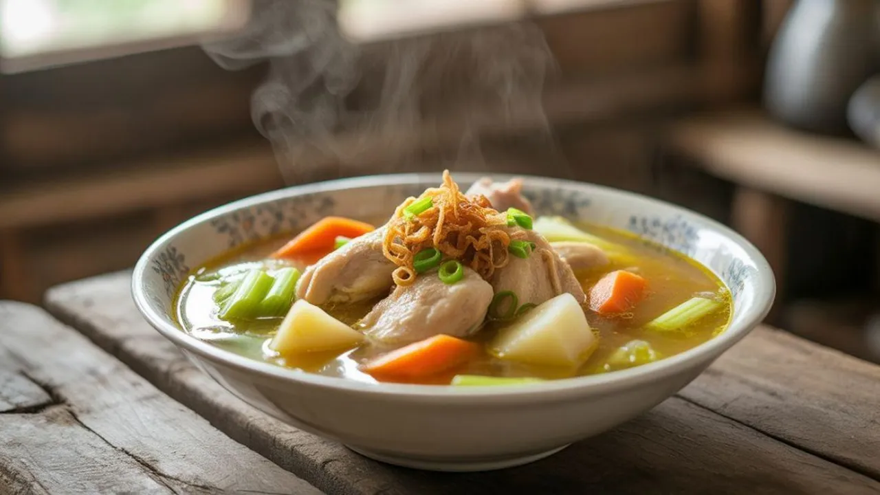 Cara Memasak Sop Ayam yang Lezat dan Bergizi