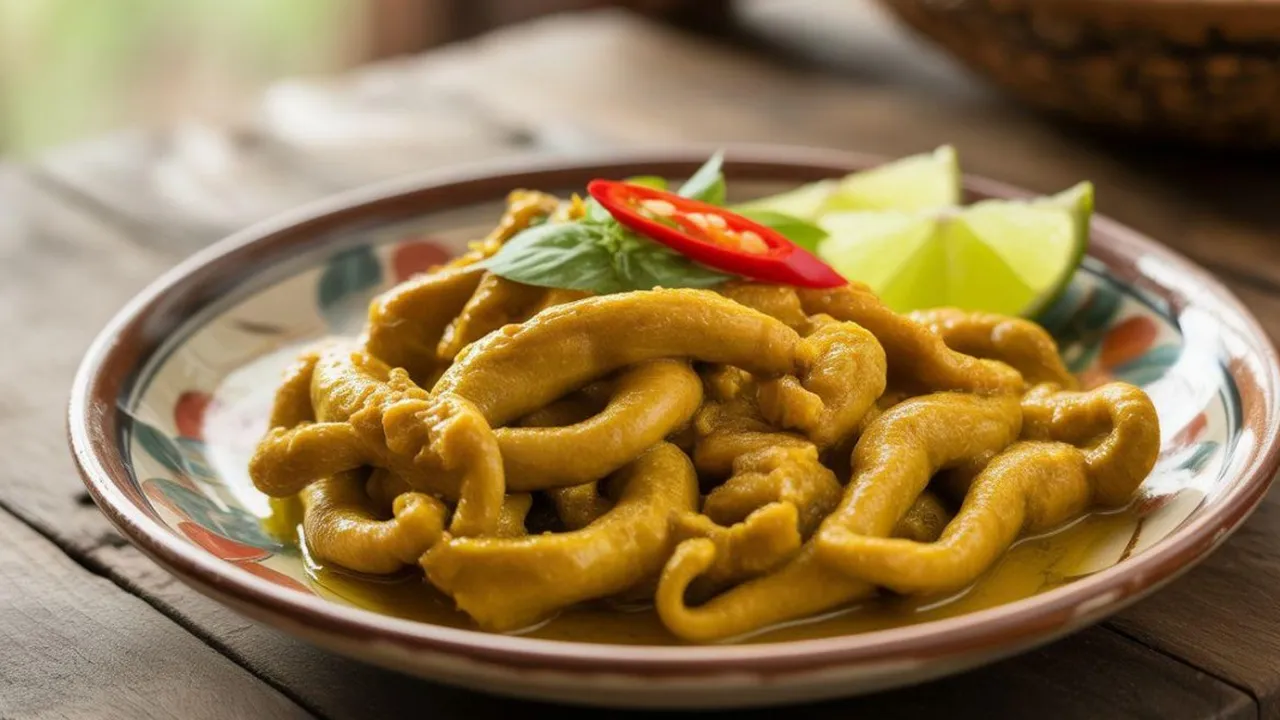 Cara Memasak Usus Ayam dan Olah Bumbu Kuning yang Lezat