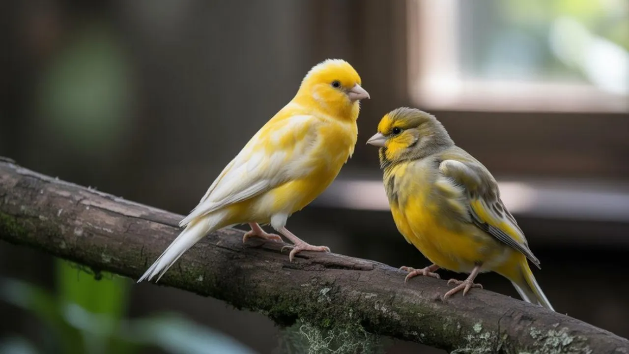 Cara Membedakan Burung Kenari Jantan dan Betina