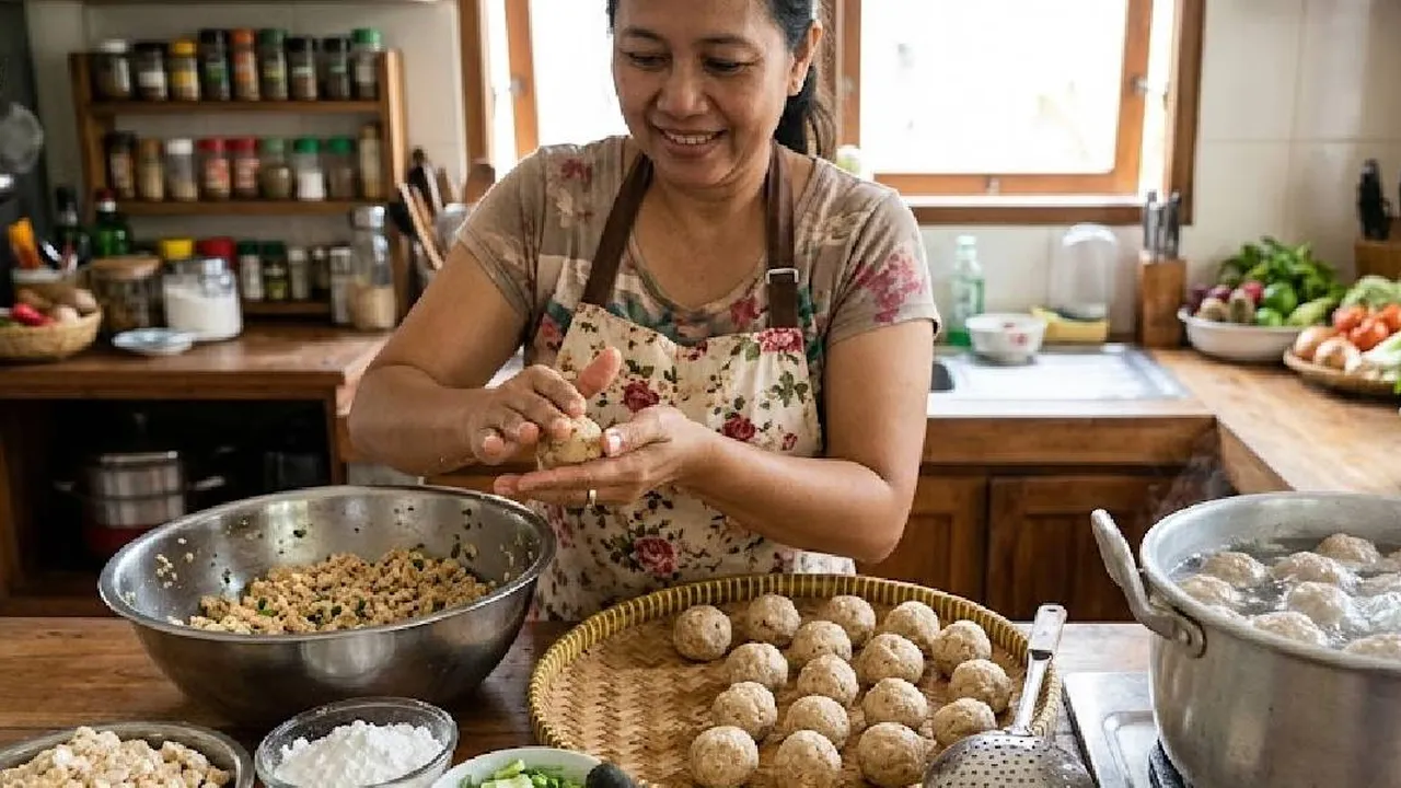 Cara Membuat Bakso Tempe Kenyal Tanpa Daging, Lengkap dengan Langkahnya